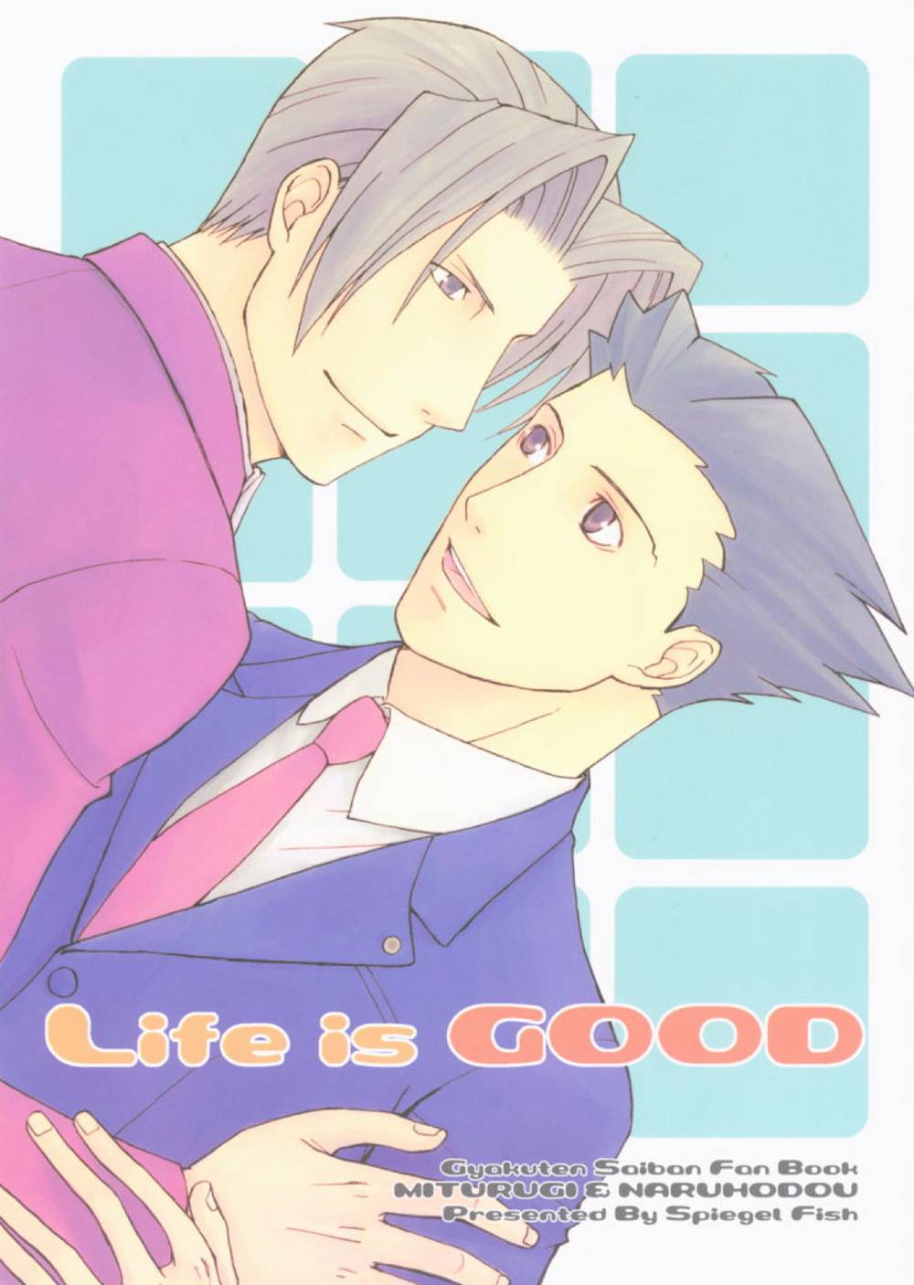 BL manga "Ace-Attorney - Life Is Good Ace Attorney" cover image