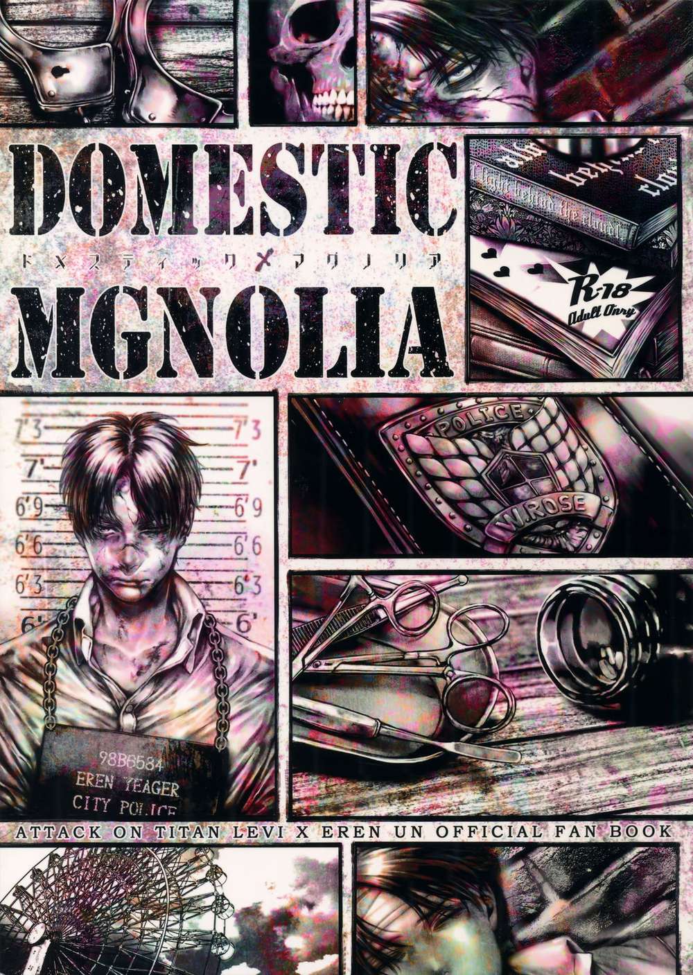 Recommended BL manga "Attack-On-Titan - Domestic Magnolia Aot Levi Eren" cover image