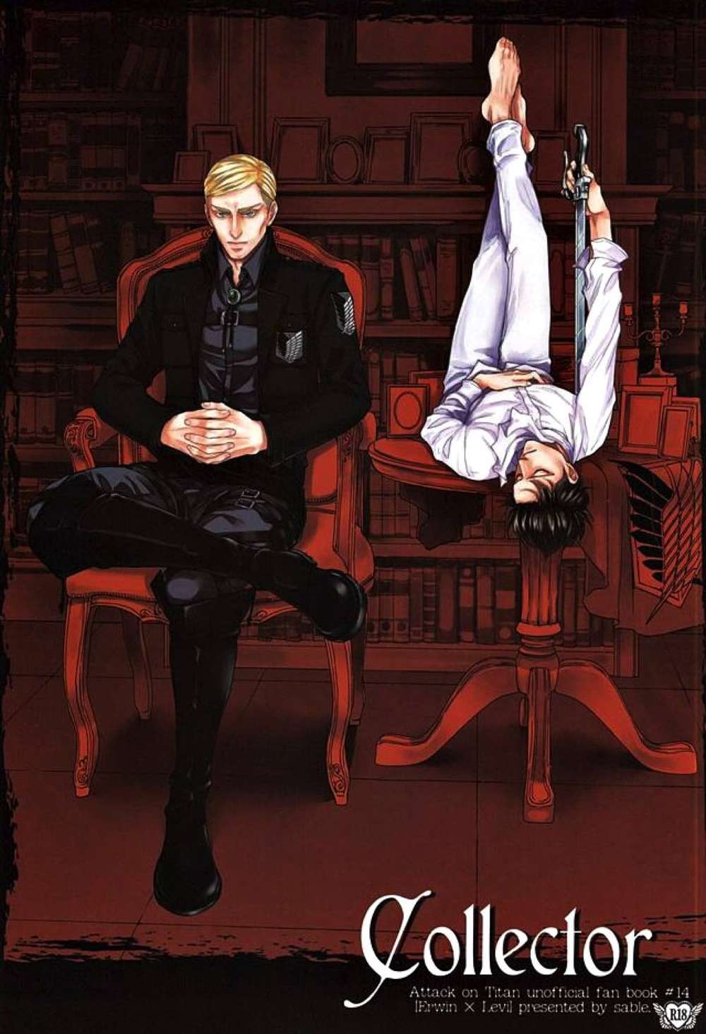 BL manga "Attack-On-Titan - Eruri Collection" cover image