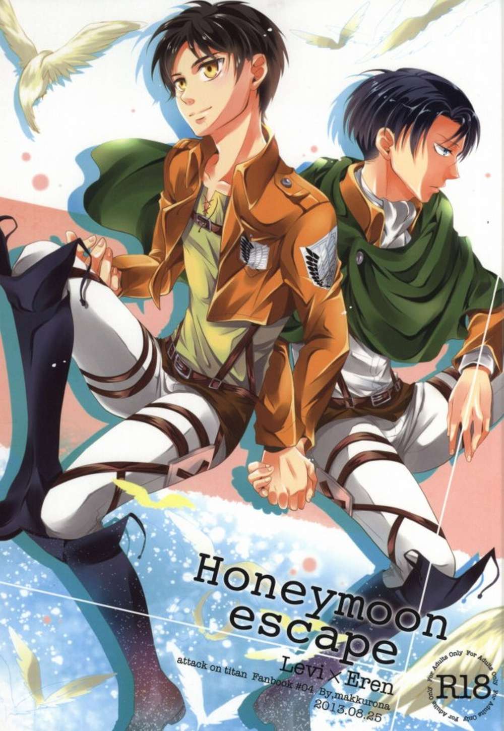 Attack-On-Titan - Honeymoon Escape Aot Rivaille Eren