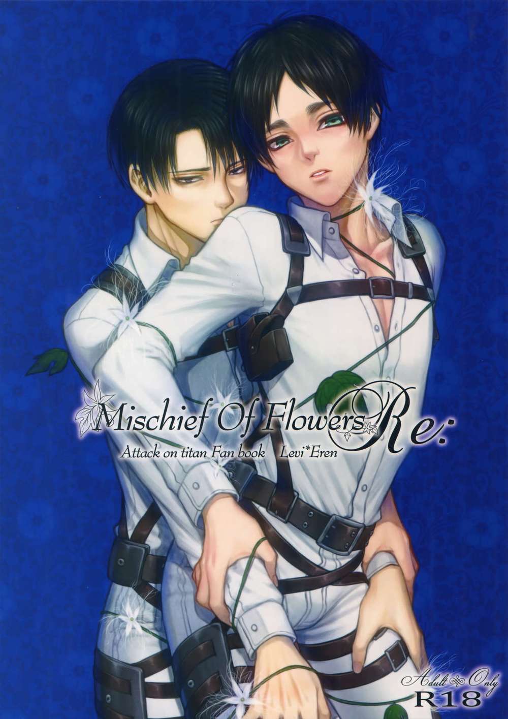 Recommended BL manga "Attack-On-Titan - Mischief Of Flowers Re Attackontitan Levieren" cover image