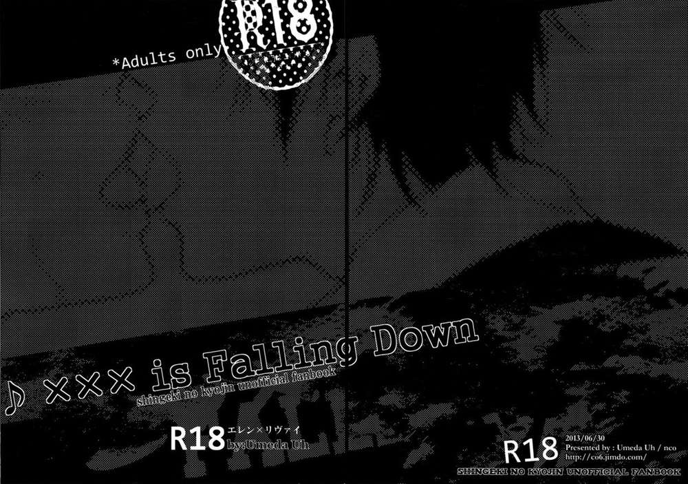 Attack-On-Titan - Threex Is Falling Down Ereri