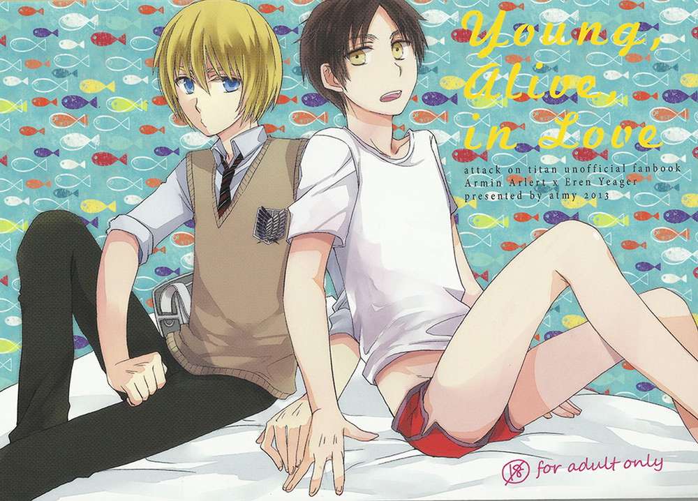 BL manga "Attack-On-Titan - Young Alive In Love" cover image