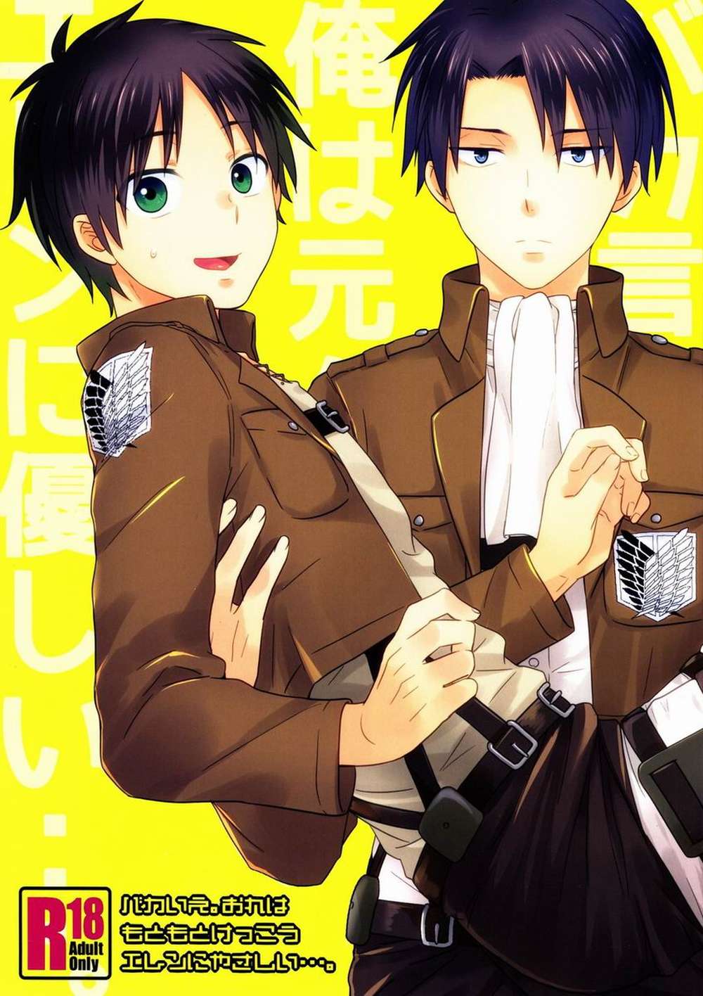 Attack-On-Titan - Levi Eren Pairing
