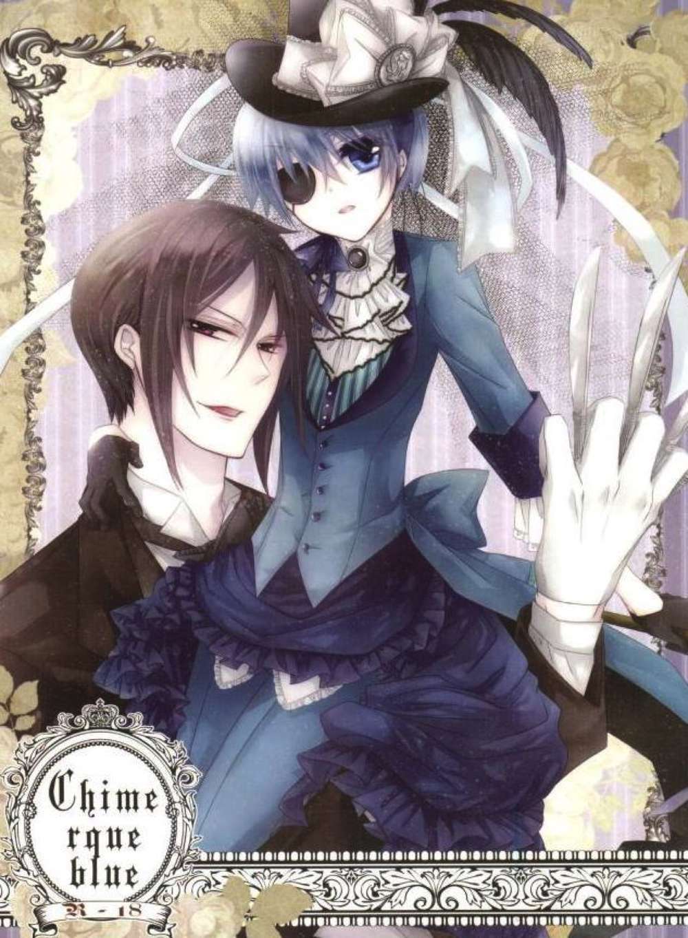 Black-Butler - Chimerique Blue Black Butler Sebastian