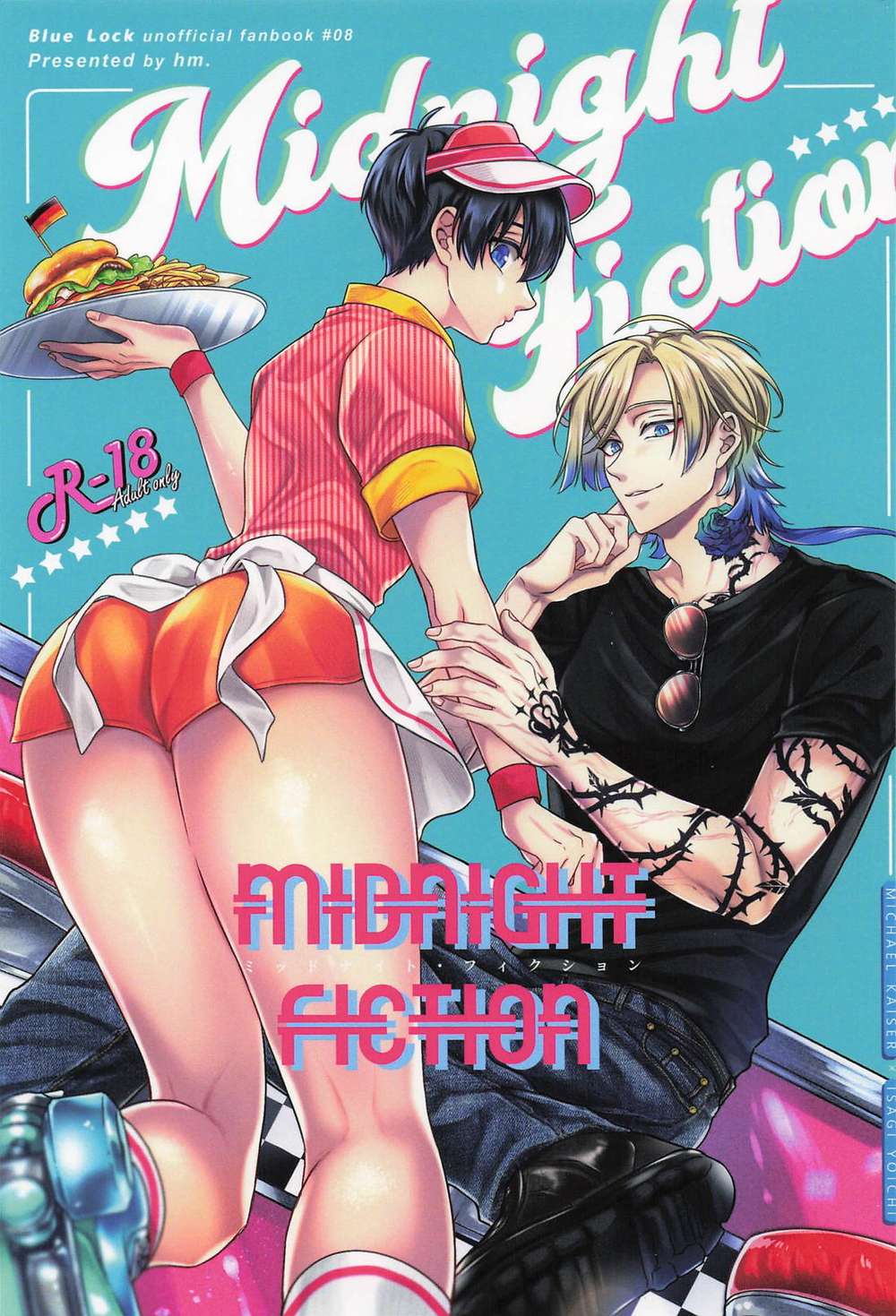 Recommended BL manga "Blue-Lock - Midnight Fiction" cover image