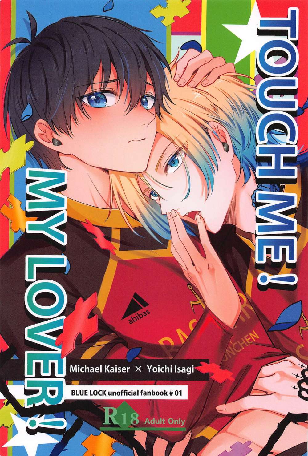 Recommended BL manga "Blue-Lock - Touch Me My Lover Blue Lock Kai Kiyoshi" cover image