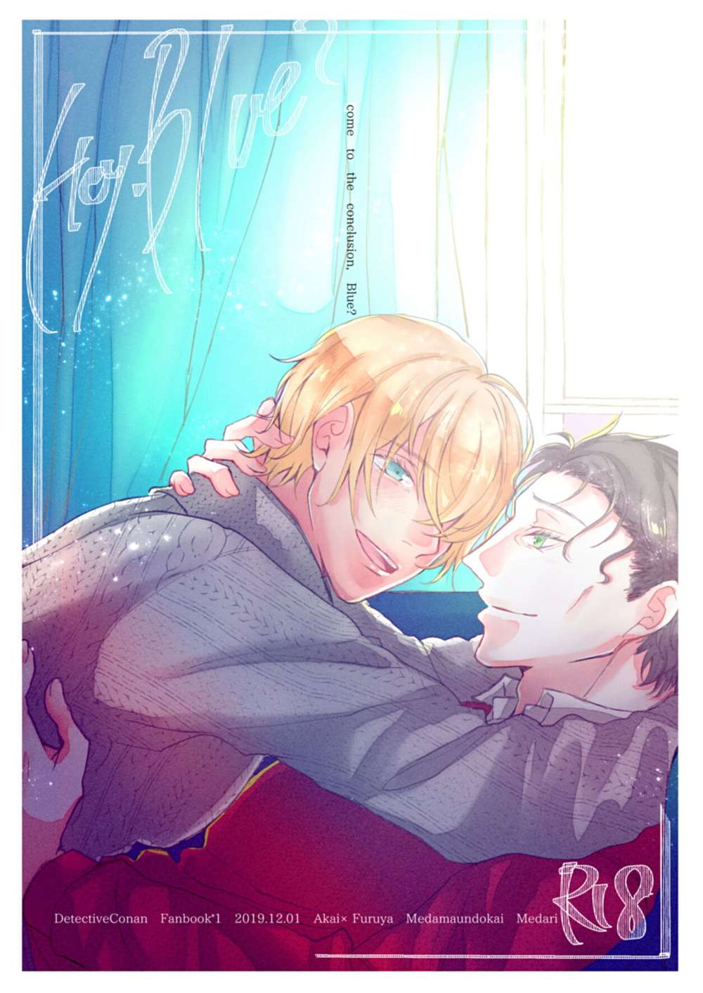 Case-Closed - Come To The Conclusion Blue Detective Conan Akai X Furuya