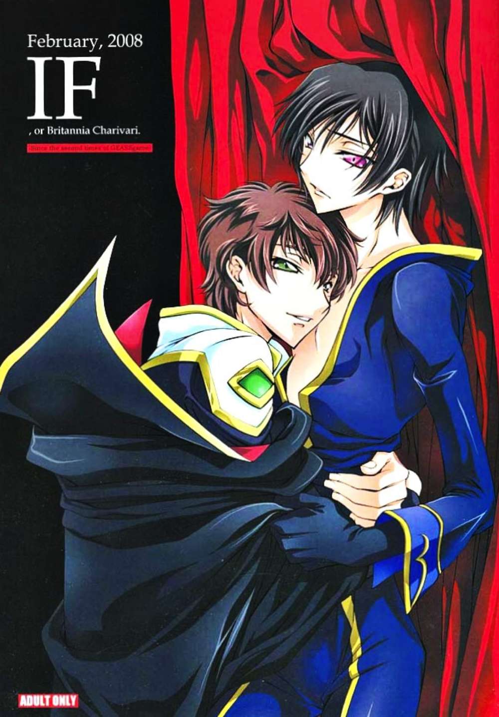 BL manga "Code-Geass - If Codegeass Suzalulu" cover image