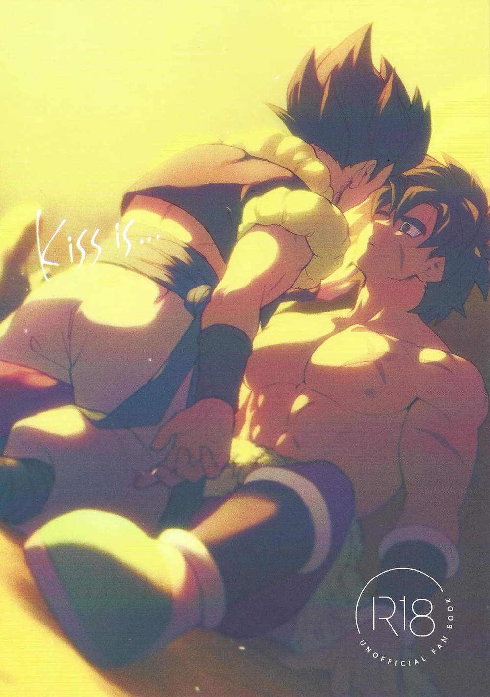Dragon-Ball - Kiss Is Dragon Ball Broly X Gojita