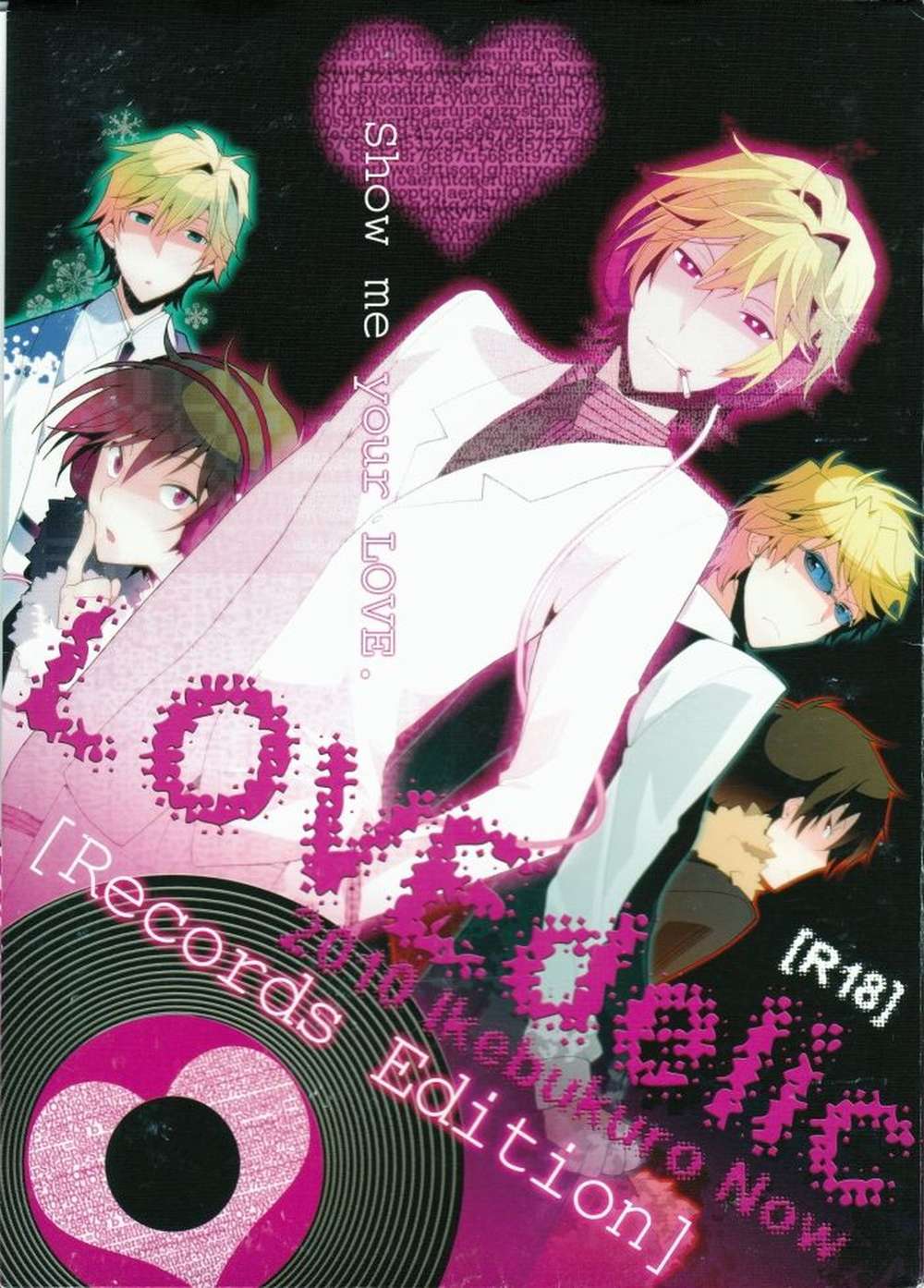 Recommended BL manga "Durarara - Lovedelic Durarara Izaya" cover image