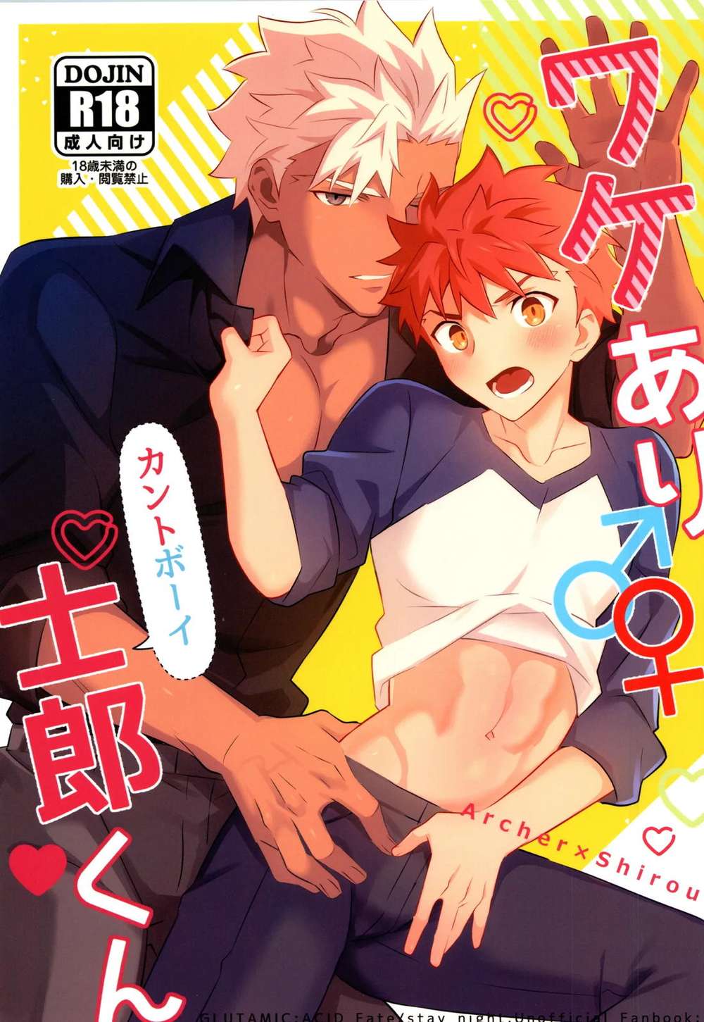 BL manga "Fate-Series - Shirou With Backstory Fate Archer" cover image