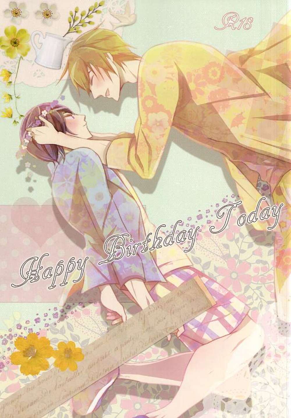 Free-Iwatobi-Swim-Club - Happy Birthday Today Free Makoharu