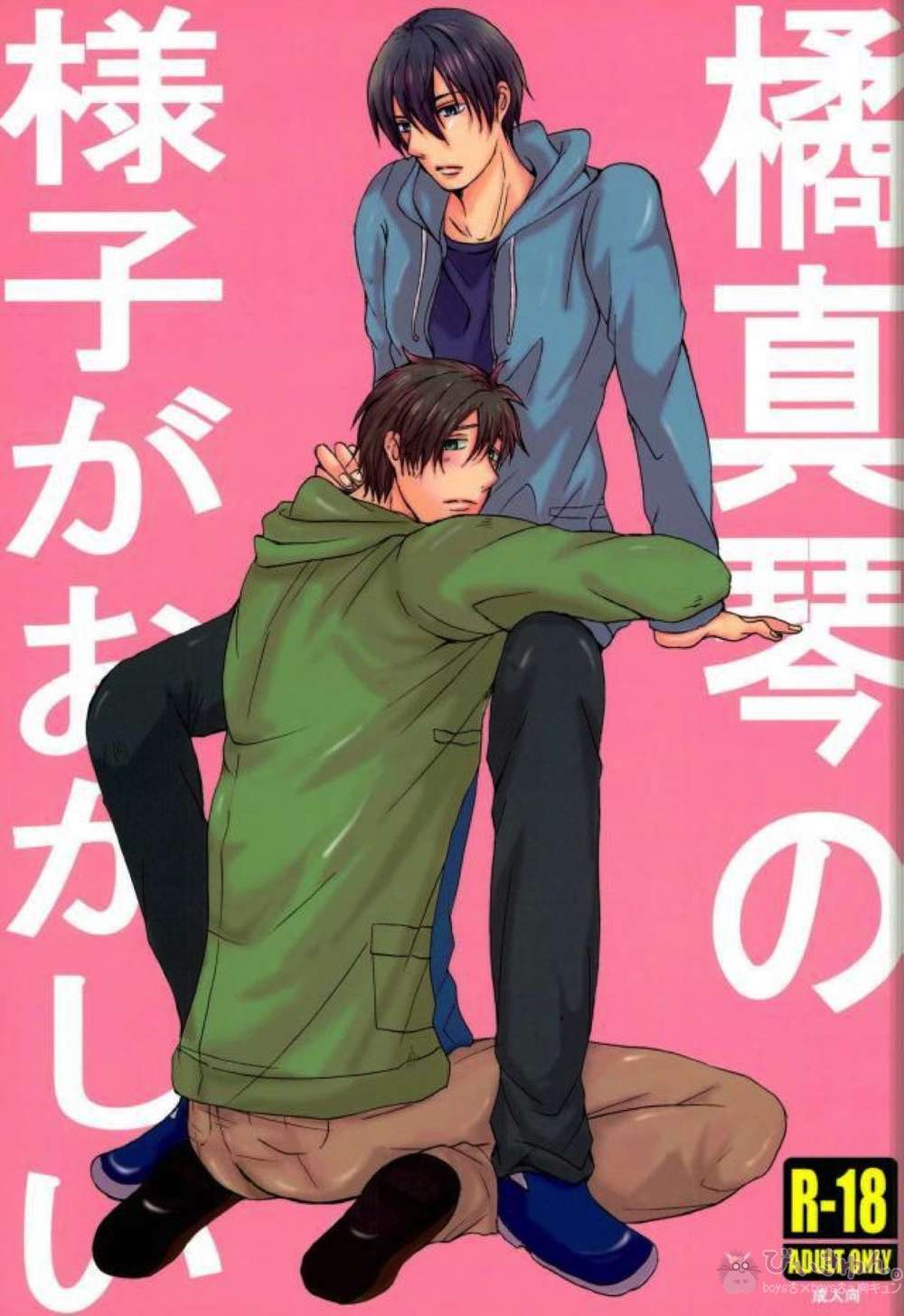 Recommended BL manga "Free-Iwatobi-Swim-Club - Makoto Tachibana Strange Behavior" cover image