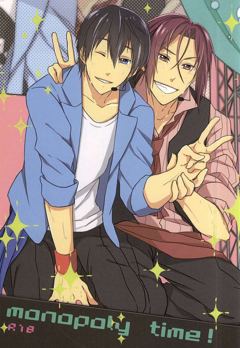Free-Iwatobi-Swim-Club - Monopoly Time Free Rinharuka