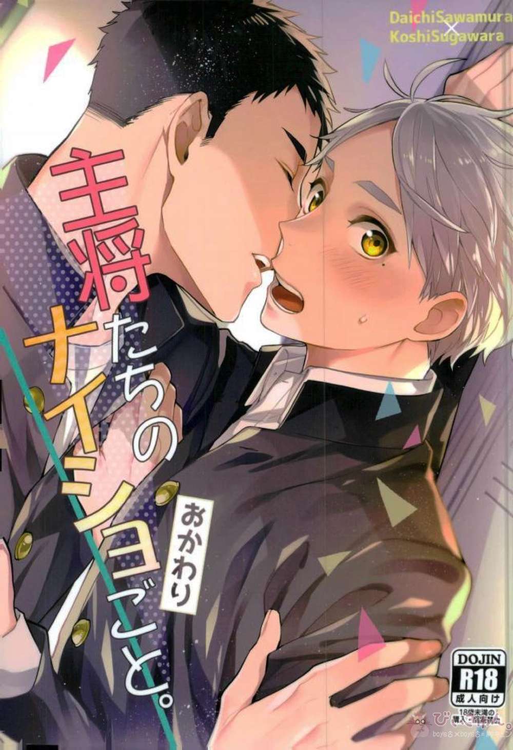 BL manga "Haikyu - Captainssecrets More" cover image