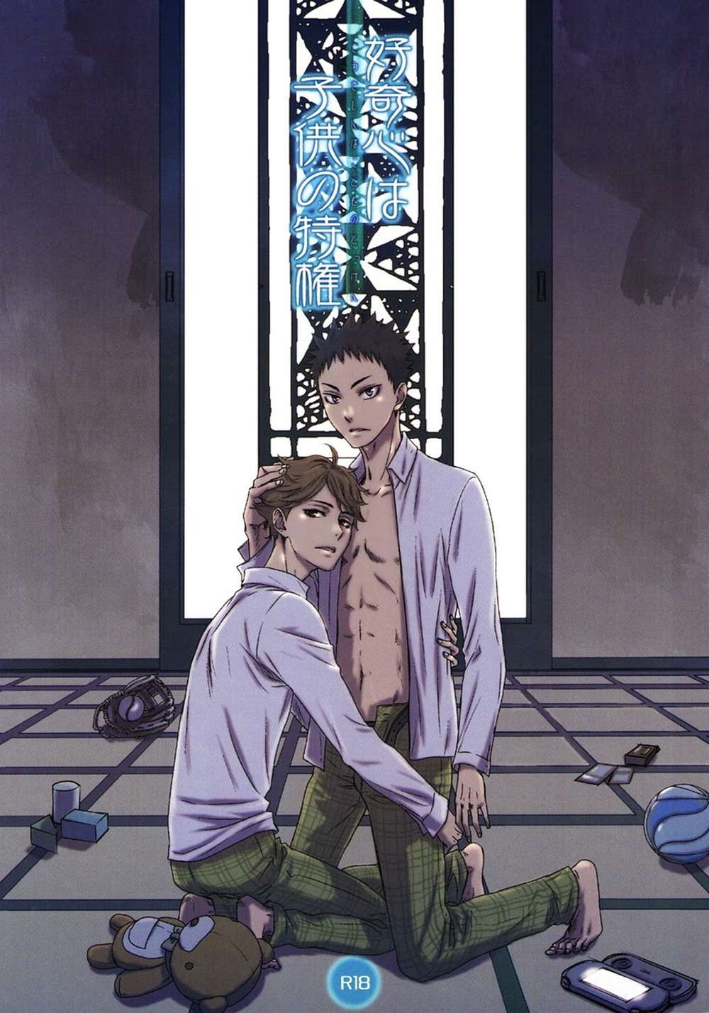 BL manga "Haikyu - Curiosity Is A Childs Privilege Haikyuu Oikawa Iwaizumi" cover image