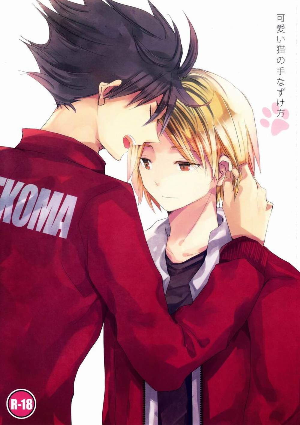 BL manga "Haikyu - How To Tame A Cute Cat" cover image