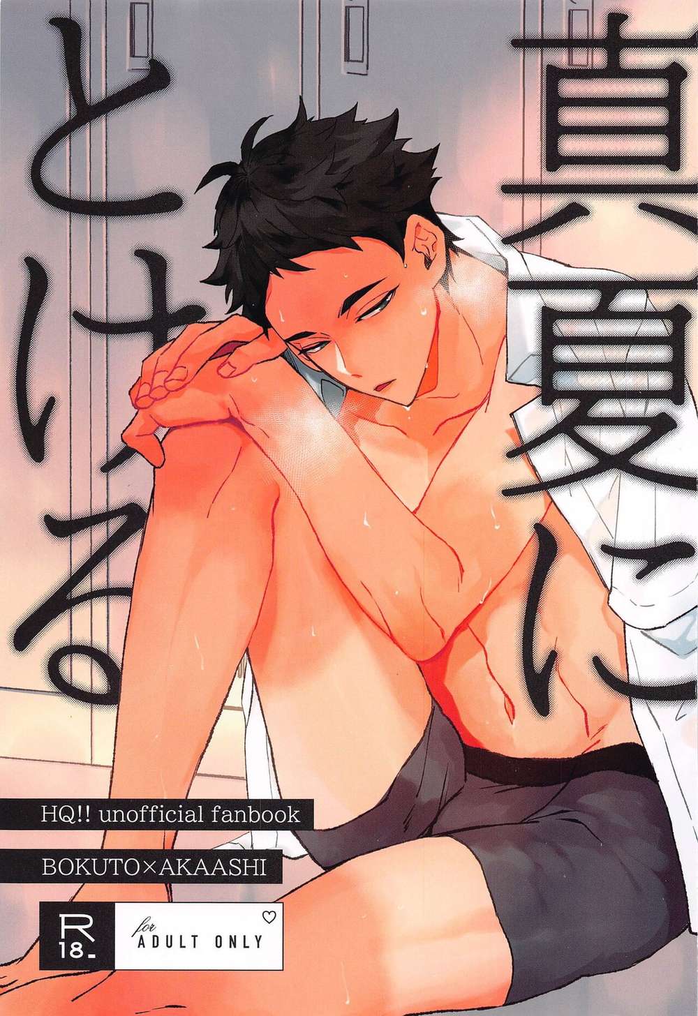 BL manga "Haikyu - Midsummer Melt Haikyuu Usagi Akaashi" cover image