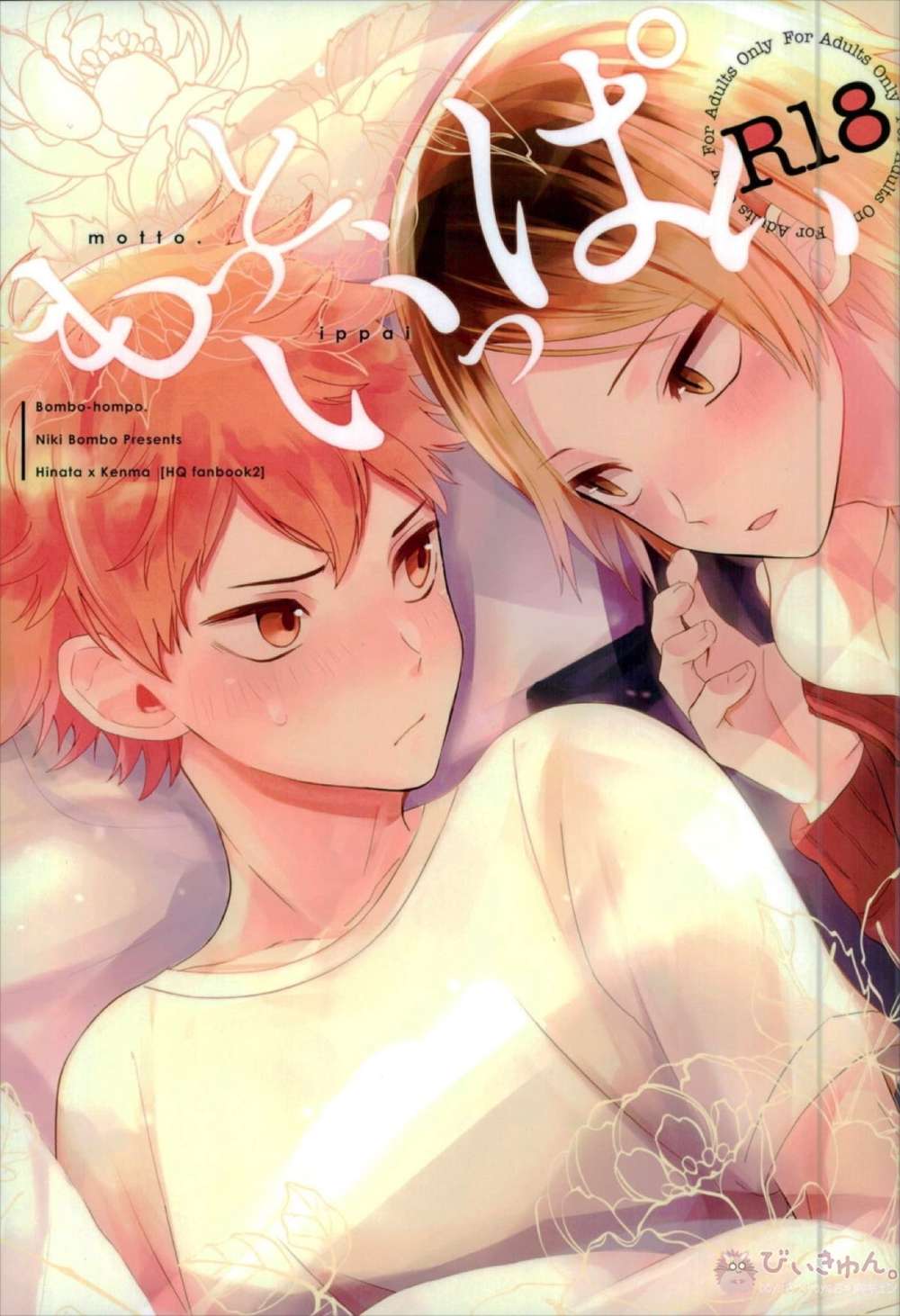 BL manga "Haikyu - More And More Haikyuu" cover image