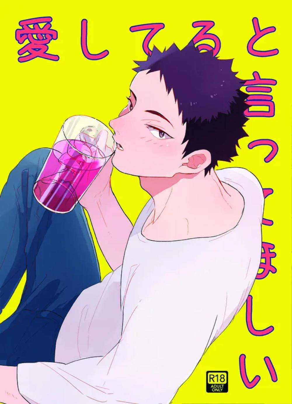 BL manga "Haikyu - Pleasesayiloveyou Haikyuu Oikawaiwaizumi" cover image