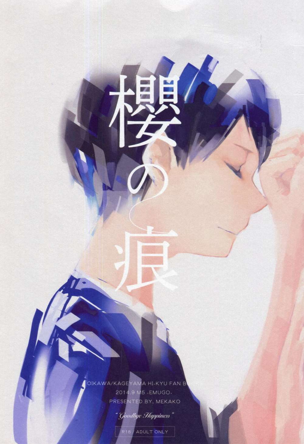 BL manga "Haikyu - Sakura Scar" cover image