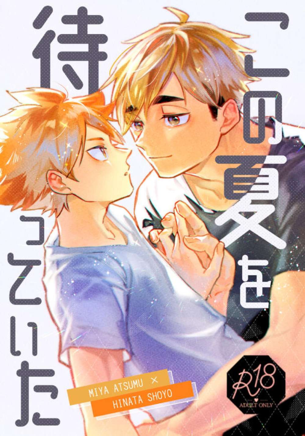 Recommended BL manga "Haikyu - Waiting For This Summer Haikyu Yuu Hinata" cover image