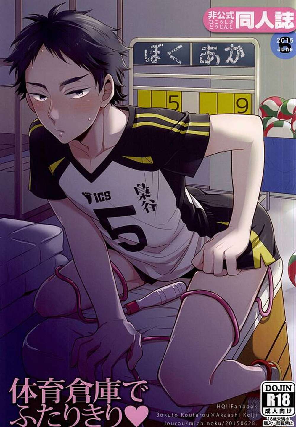 BL manga "Haikyu - Haikyuu Gym Storeroom Twosome" cover image
