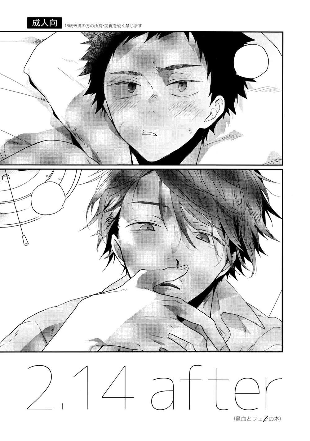 BL manga "Haikyu - Haikyuu Oikawa Iwaizumi 2 14 After" cover image