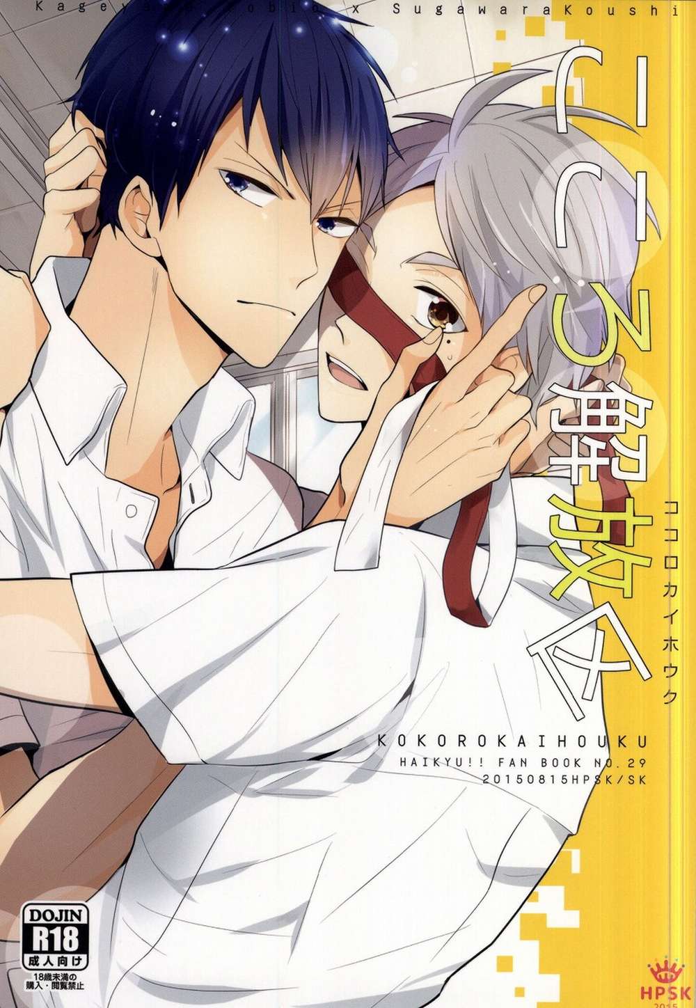 BL manga "Haikyu - Heart Liberation Zone" cover image