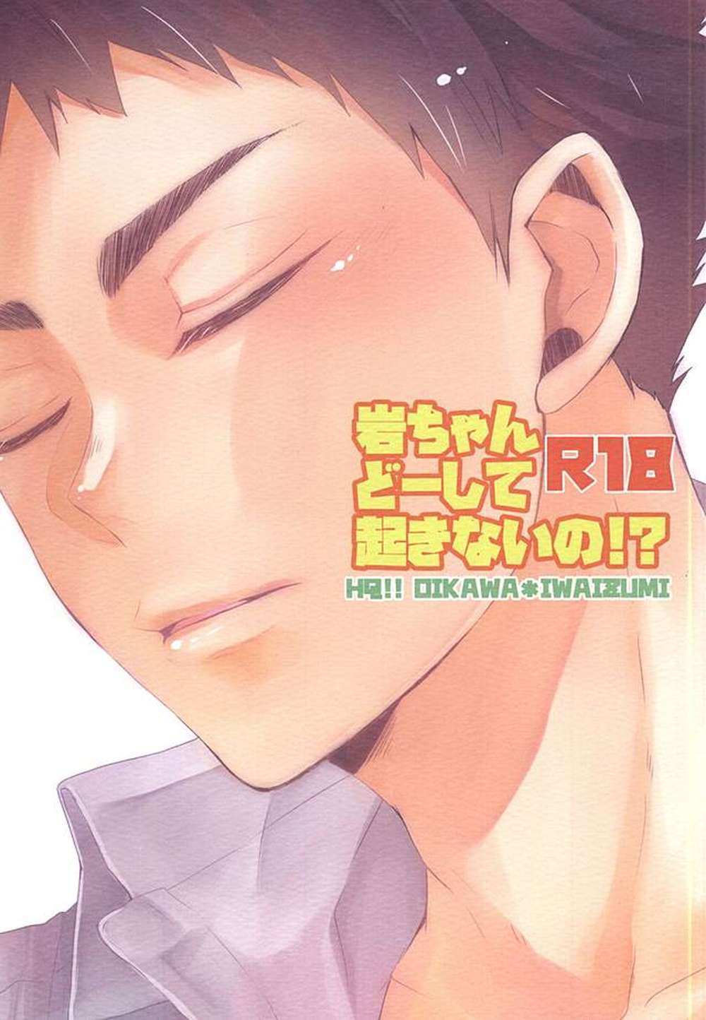BL manga "Haikyu - Iwaizumi Oikawa Wake Up Haikyuu" cover image