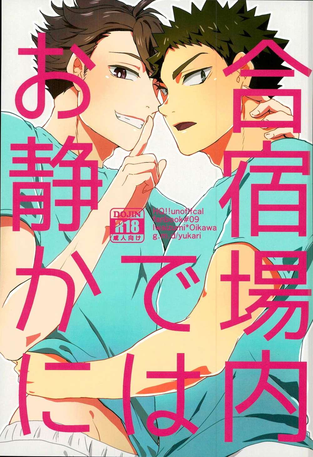 BL manga "Haikyu - Quiet In Training Camp" cover image