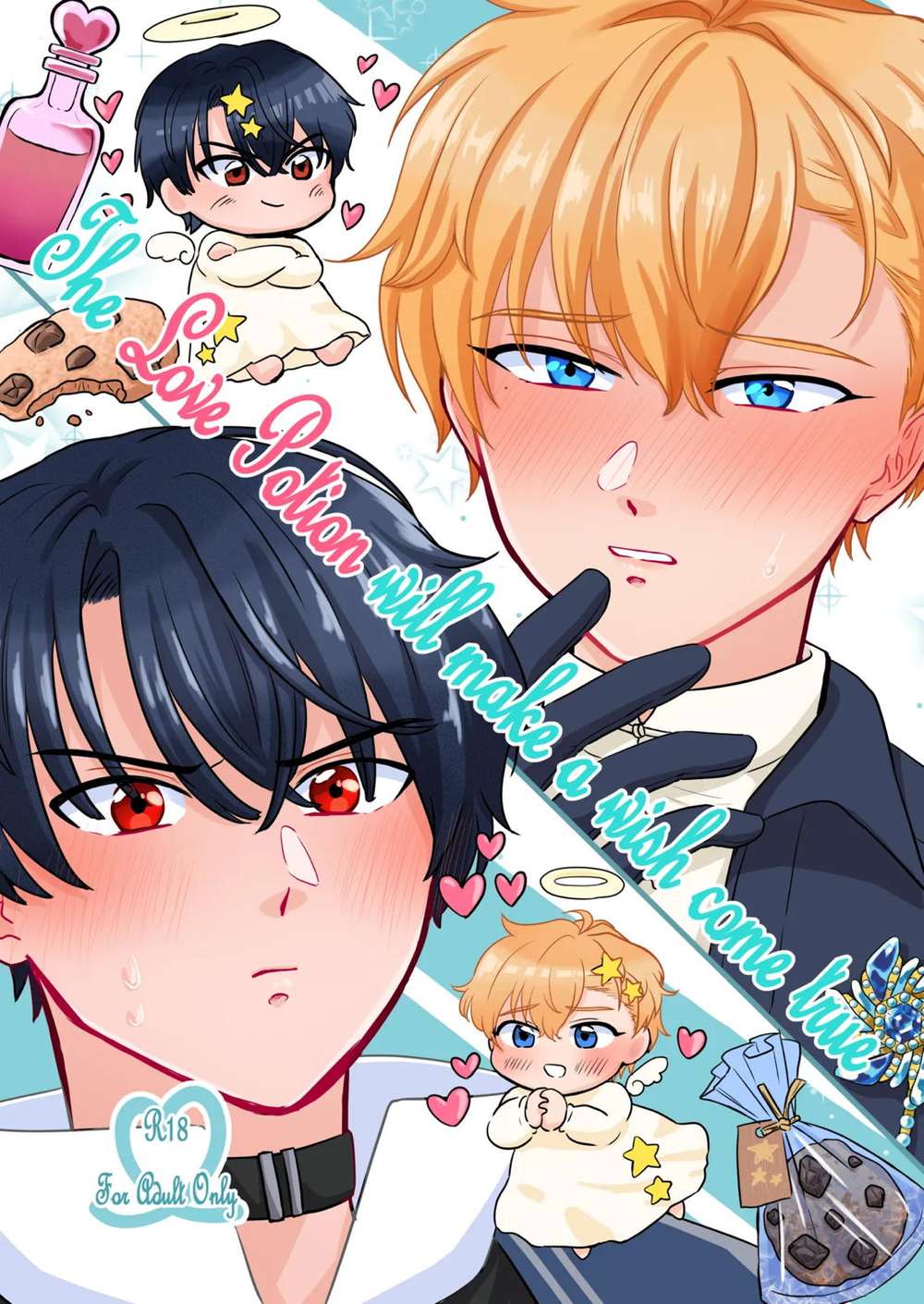 BL manga "K - Lovepotion Wishcometrue" cover image