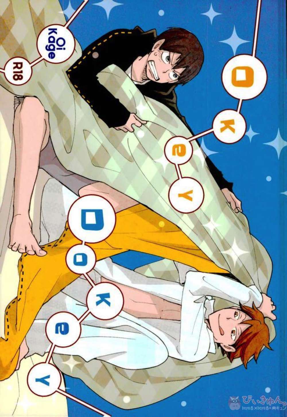 BL manga "K - Okeydokey Haikyuu Oikage" cover image