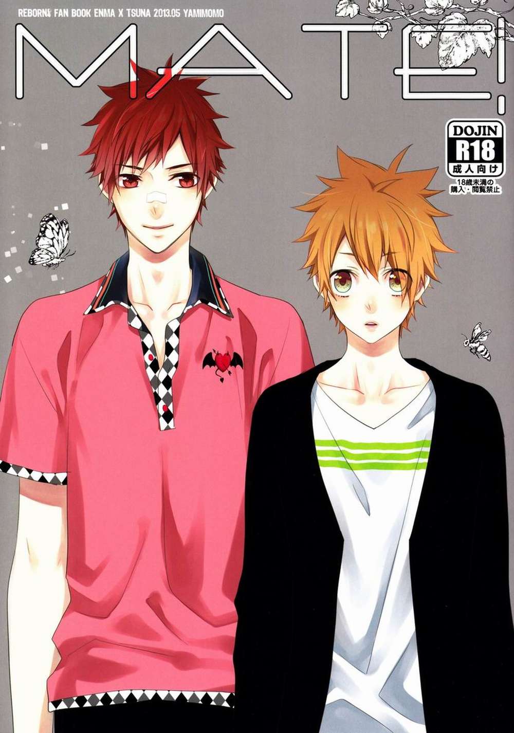BL manga "Katekyo-Hitman-Reborn - Mate Entsuna Reborn" cover image