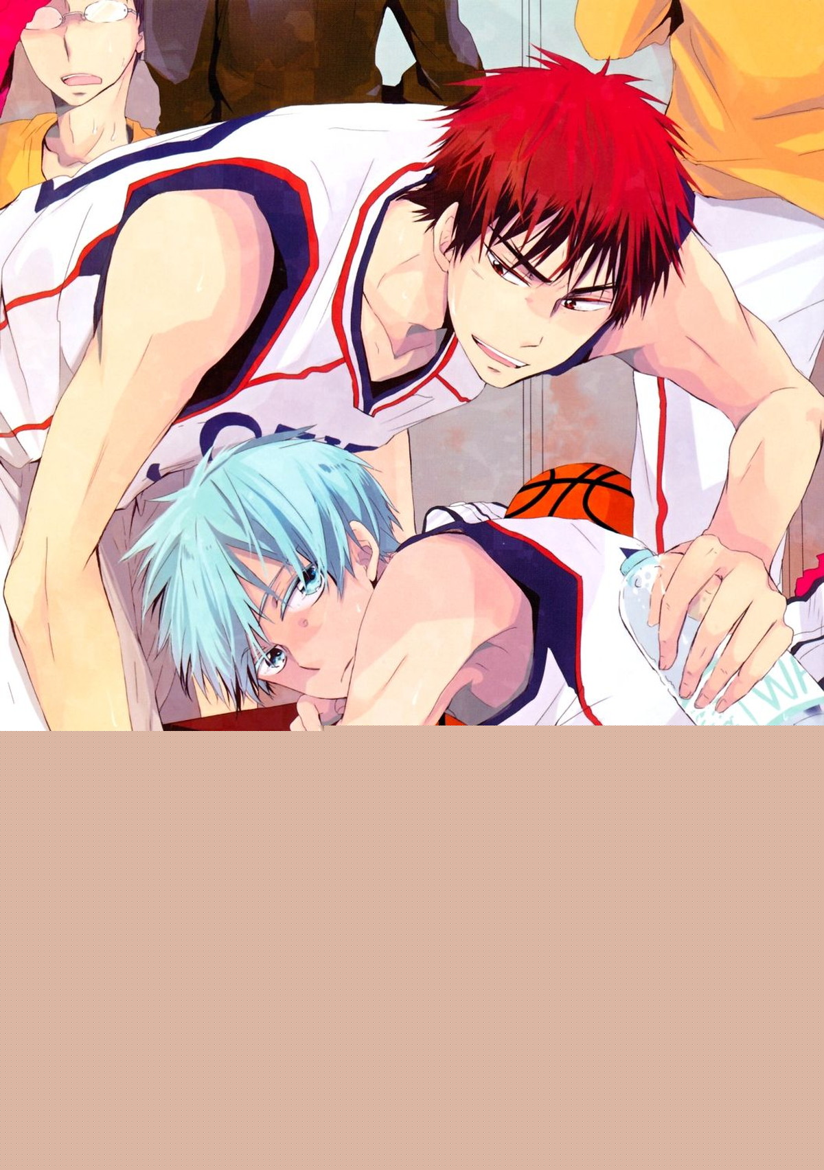 Recommended BL manga "Kurokos-Basketball - Honeysosweet Kurokobasketball" cover image