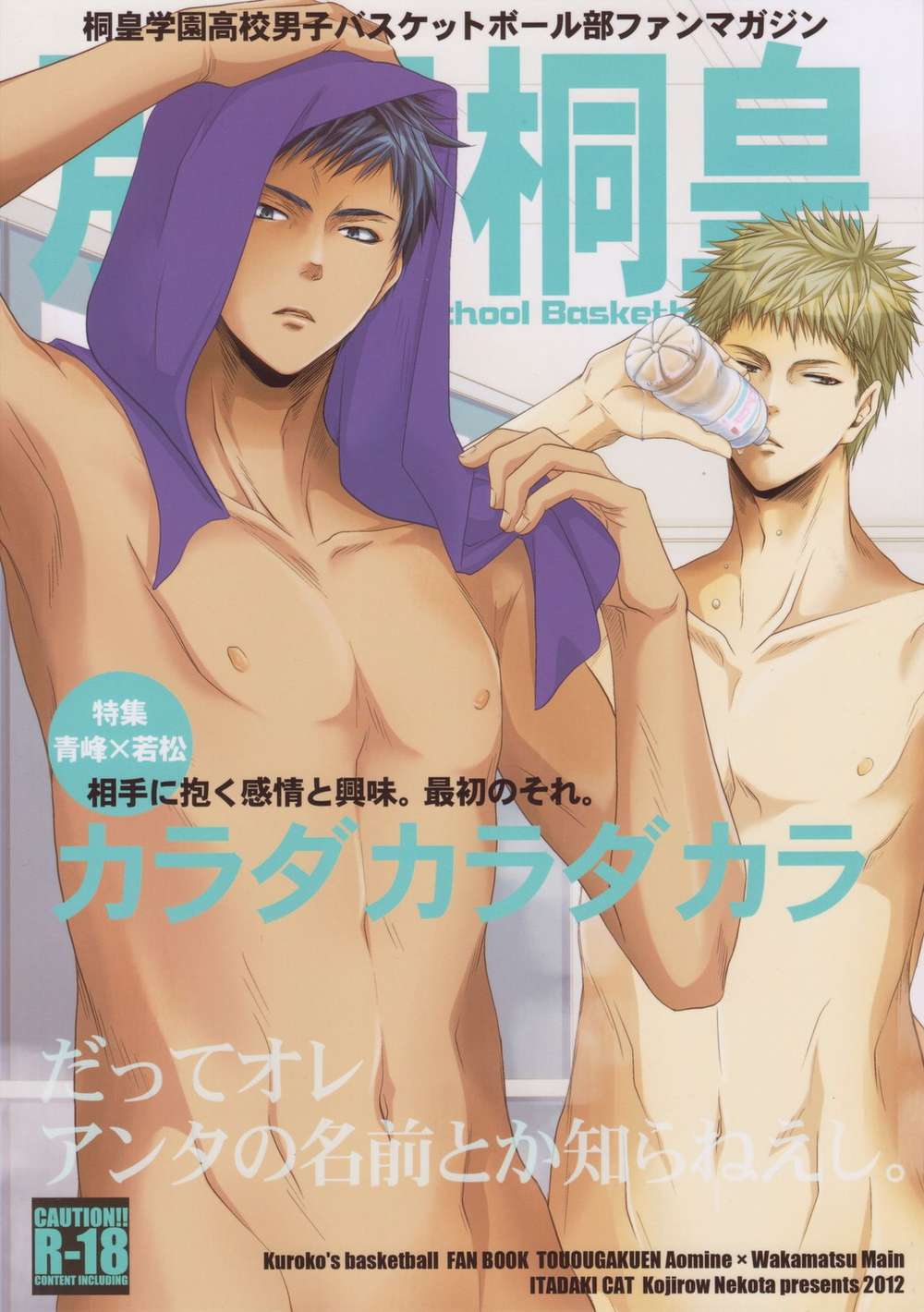 BL manga "Kurokos-Basketball - Bessatsu Body Body Body Kurokos Basketball Aomine" cover image