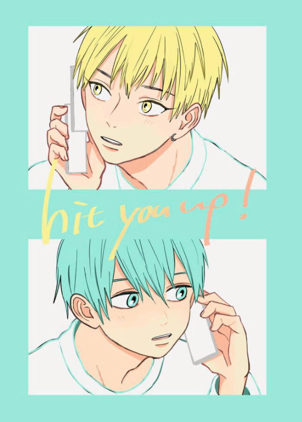 BL manga "Kurokos-Basketball - Hit You Up Kurokos Basketball Yellow Black" cover image