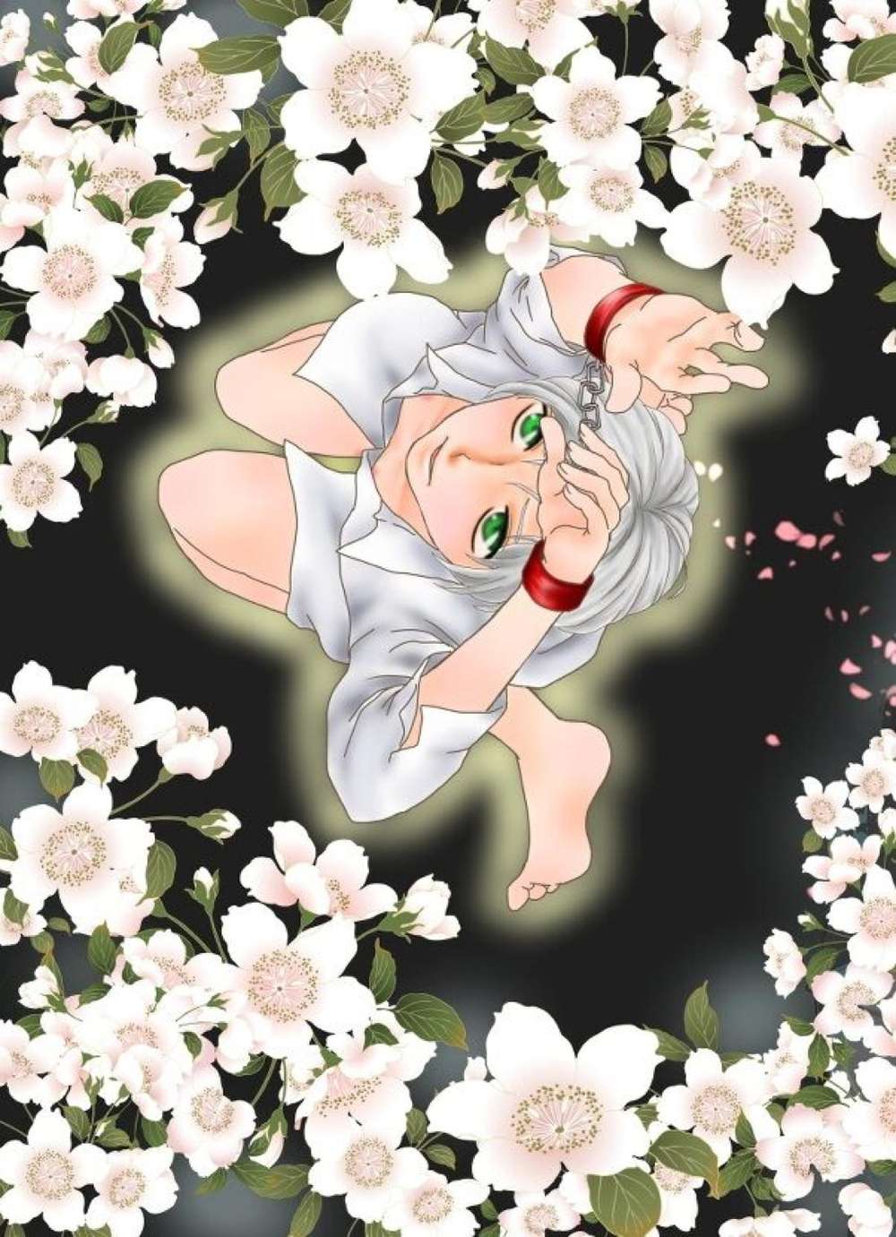 Natsumes-Book-Of-Friends - Flower Kagome Matoba Natsume