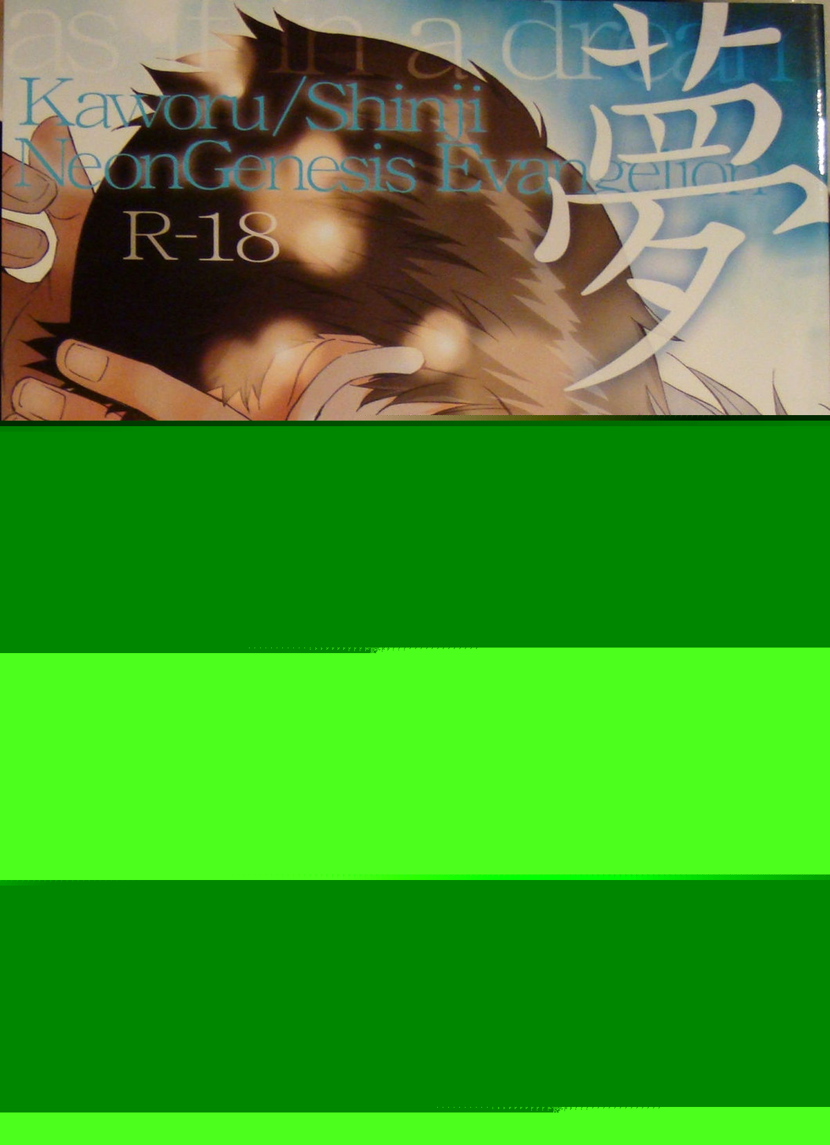 Neon-Genesis-Evangelion - Dreams Continuation Evangelion Kawoshin