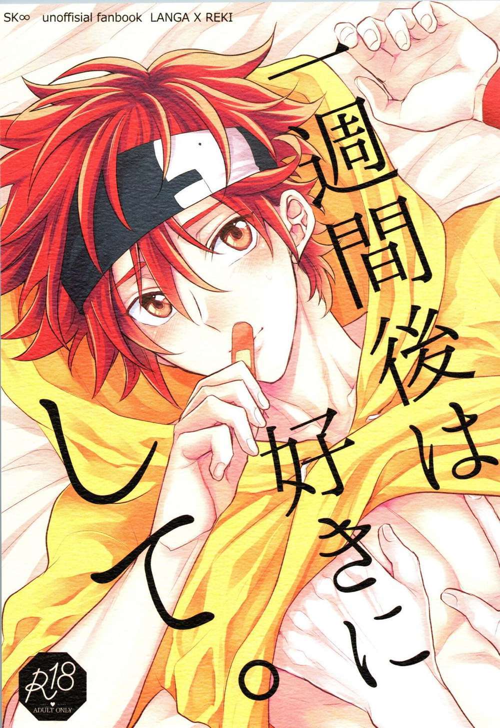 Recommended BL manga "Sk8-The-Infinity - Oneweeklater Doasyouwish Sk8 Ranreki" cover image