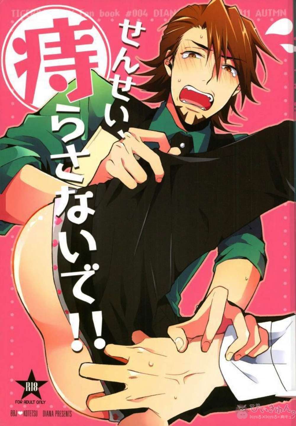Tiger-And-Bunny - Sensei Dont Give Me Piles Tiger And Bunny Rabbit Tiger
