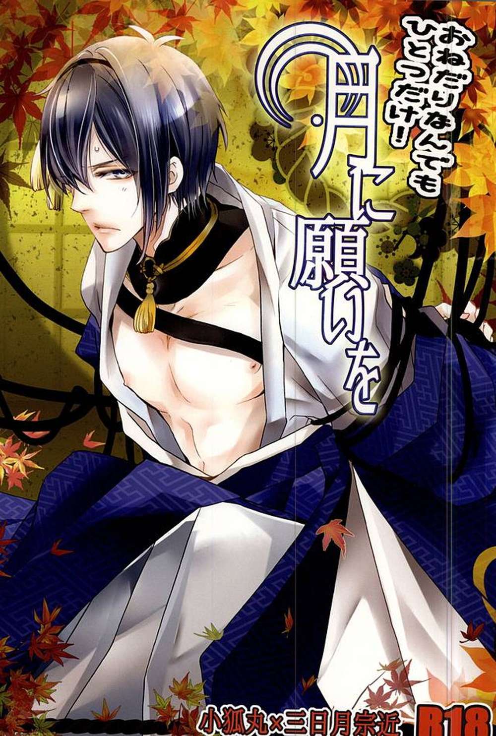 BL manga "Touken-Ranbu - One Wish On The Moon" cover image