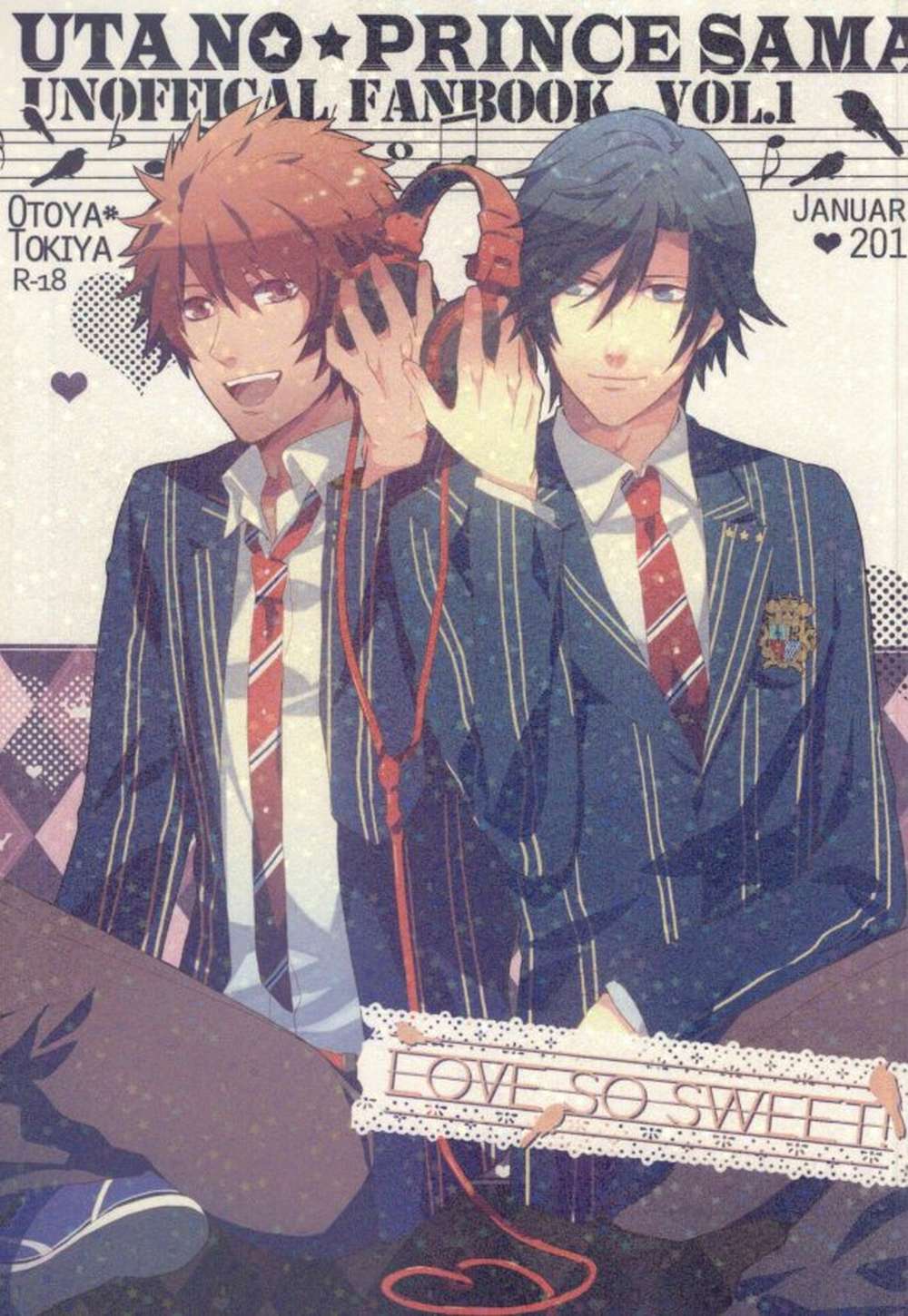 Recommended BL manga "Uta-No-Prince-Sama - Love So Sweet Utapri Ototoki" cover image