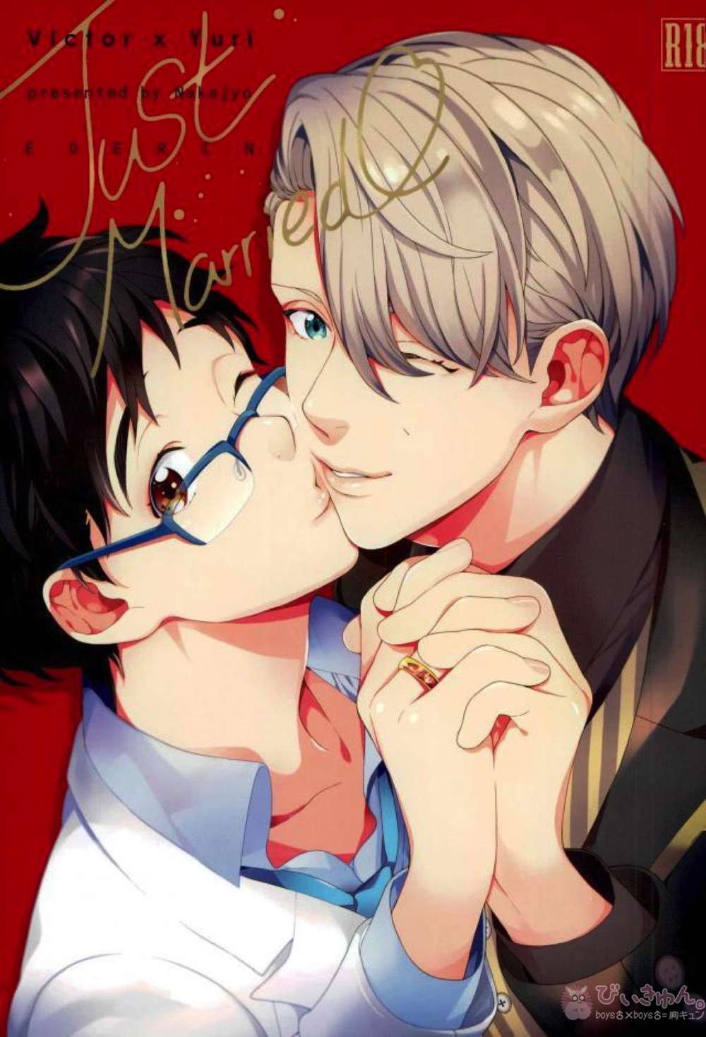 Yuri-On-Ice - Just Married Yuri On Ice Victuuri